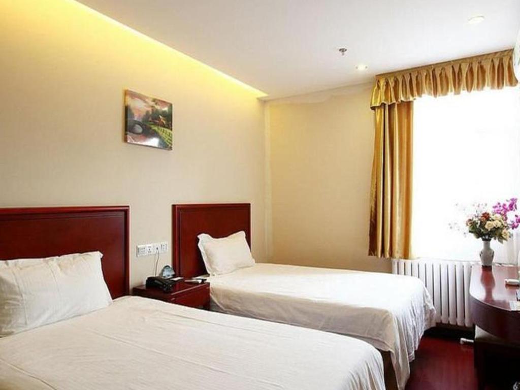 GreenTree Inn Beijing Daxing Xingye Street Liyuan Business Hotel Buitenkant foto