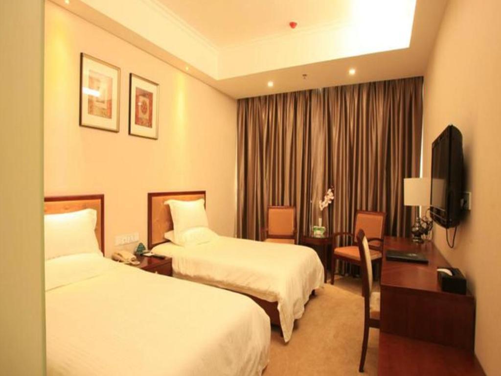 GreenTree Inn Beijing Daxing Xingye Street Liyuan Business Hotel Buitenkant foto