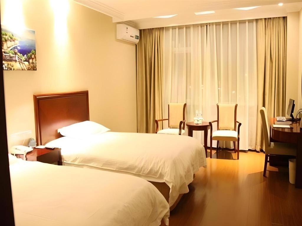 GreenTree Inn Beijing Daxing Xingye Street Liyuan Business Hotel Buitenkant foto